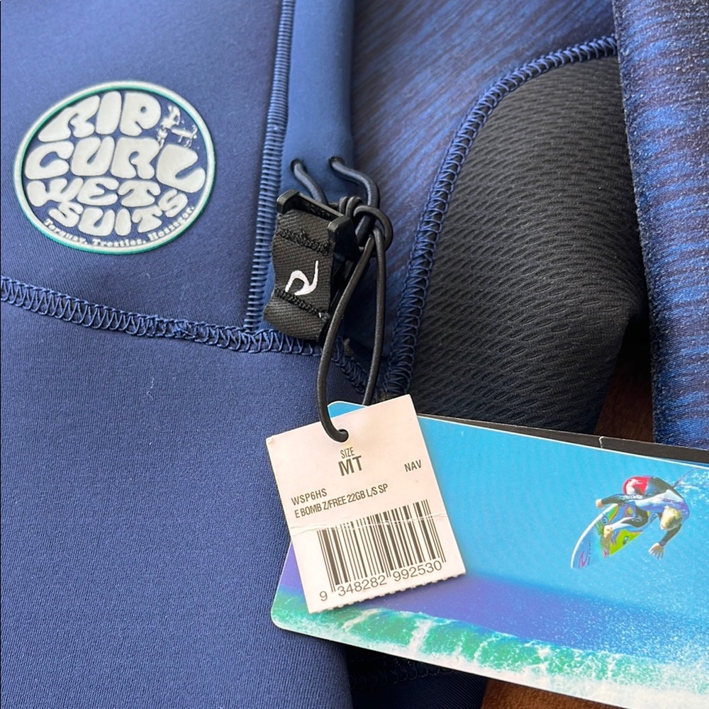 Rip Curl Blue Rashguard Swimwear